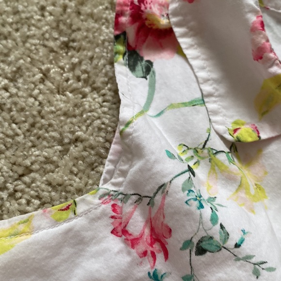 Gap kids girls lined floral dress - Picture 5 of 7